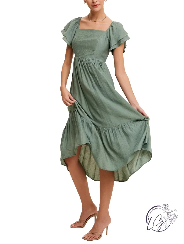 Sunday Brunch Maxi Dress Fashionable Layered Maxi Dress