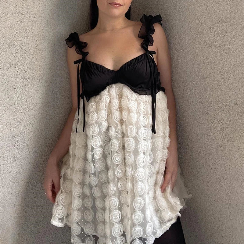 White Flower Lace Backless Strapless Sleeveless Loose Elegant Birthday Mini Dress Trendy Bodycon Mini Dress White Flower Lace Backless Strapless Sleeveless Loose Elegant Birthday Mini Dress Trendy Bodycon Mini Dress