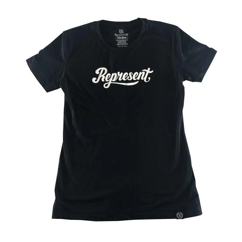 Lively Women's Tee [BLACK] Polka Dot Checkered Tartan