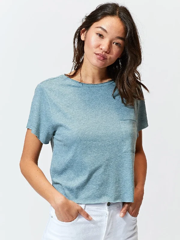 Maggie Triblend Tee Satin Fabric Silk Fabric Chiffon Fabric