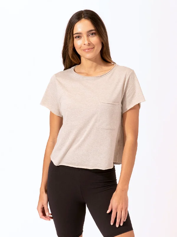 Maggie Triblend Tee Fashionable Trendy Casual