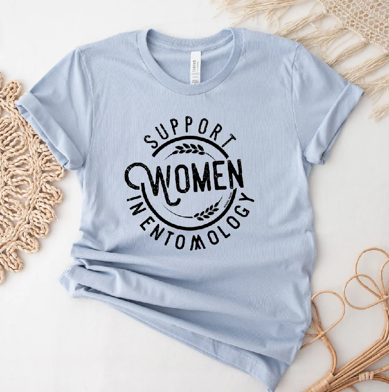Support Women in Entomology T-Shirt (XS-4XL) - Multiple Colors! Ribbed T-Shirt High Neck Heavyweight Support Women in Entomology T-Shirt (XS-4XL) - Multiple Colors! Ribbed T-Shirt High Neck Heavyweight