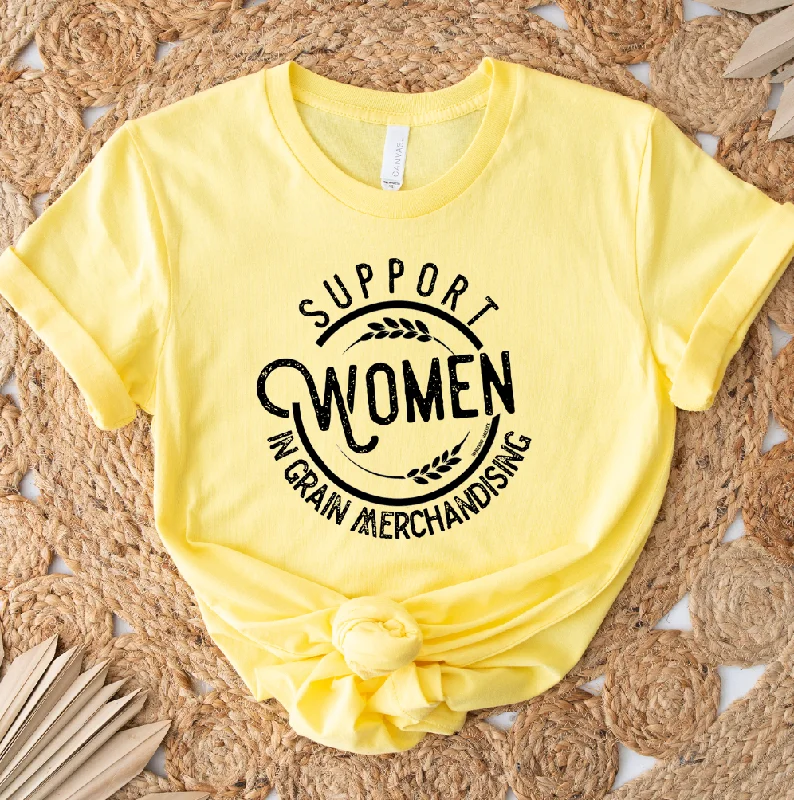Support Women in Grain Merchandising T-Shirt (XS-4XL) - Multiple Colors! Wool Fabric Cashmere Fabric Tweed Fabric Support Women in Grain Merchandising T-Shirt (XS-4XL) - Multiple Colors! Wool Fabric Cashmere Fabric Tweed Fabric