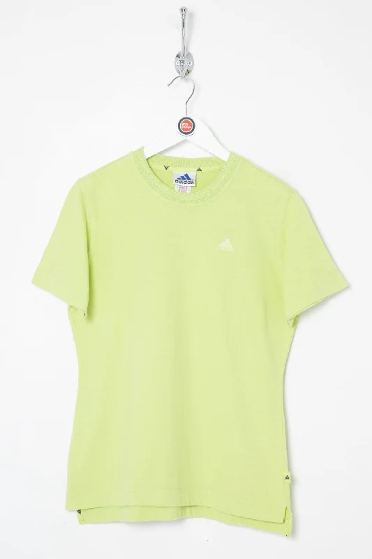 Women's Adidas T-Shirt (M) Print Jacquard Patchwork