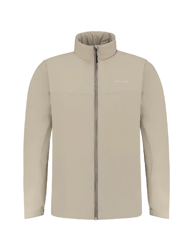 All weather Mid-layer Jacket Beige | Men Insulated Jacket Fitted Jacket Loose Jacket All weather Mid-layer Jacket Beige | Men Insulated Jacket Fitted Jacket Loose Jacket
