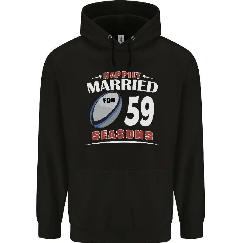 59 Year Wedding Anniversary 59th Rugby Mens 80% Cotton Hoodie Hoodie with Double Zipper Versatile Adjustable 59 Year Wedding Anniversary 59th Rugby Mens 80% Cotton Hoodie Hoodie with Double Zipper Versatile Adjustable