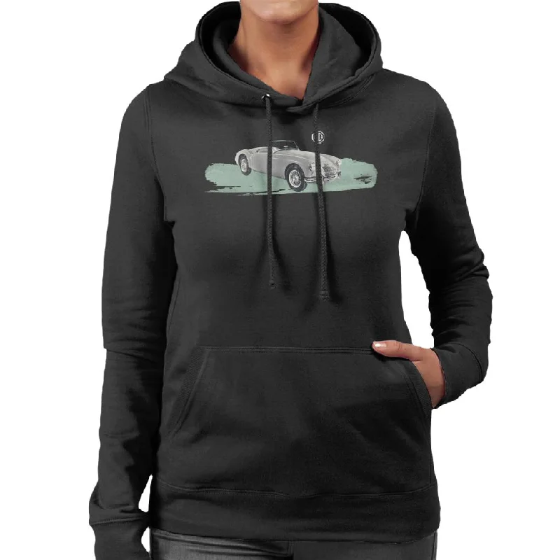 MG The Completely New MGA British Motor Heritage Women's Hooded Sweatshirt Hoodie Crop Top Short Trendy MG The Completely New MGA British Motor Heritage Women's Hooded Sweatshirt Hoodie Crop Top Short Trendy