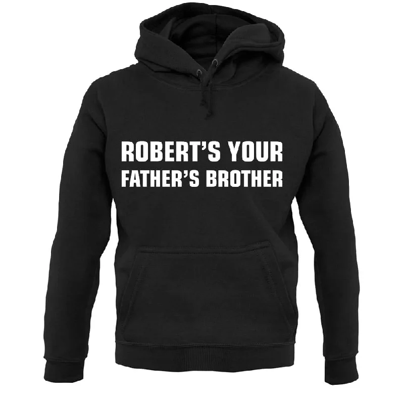 Robert's Your Father's Brothers Unisex Hoodie Hoodie with Rhinestones Sparkly Elegant Robert's Your Father's Brothers Unisex Hoodie Hoodie with Rhinestones Sparkly Elegant