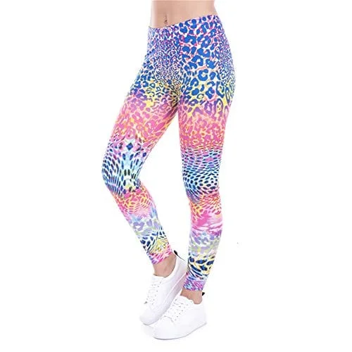 Middle Waisted Seamless Workout Leggings - Women’s Mandala Printed Yoga Leggings, Tummy Control Running Pants (Tiedye Leopard, One Size) Cozy Sweat-Wicking Leggings Middle Waisted Seamless Workout Leggings - Women’s Mandala Printed Yoga Leggings, Tummy Control Running Pants (Tiedye Leopard, One Size) Cozy Sweat-Wicking Leggings