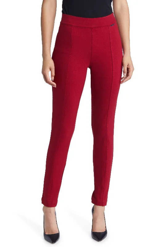 Anne Klein Compression High Waist Straight Leg Ponte Leggings Comfortable Leggings with Pockets Anne Klein Compression High Waist Straight Leg Ponte Leggings Comfortable Leggings with Pockets