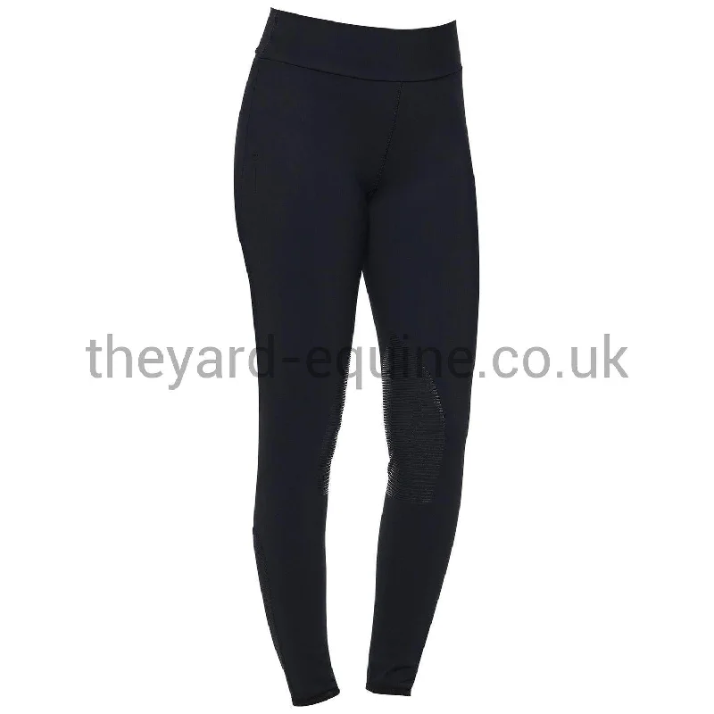 Cavalleria Toscana Leggings - R-EVO Comfort Stretch High Waist Knee Grip Riding Leggings Navy Cozy Workout Performance Leggings Cavalleria Toscana Leggings - R-EVO Comfort Stretch High Waist Knee Grip Riding Leggings Navy Cozy Workout Performance Leggings