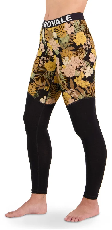 Mons Royale Cascade Legging Thermals Womens Floral Camo Cozy Yoga Compression Leggings Mons Royale Cascade Legging Thermals Womens Floral Camo Cozy Yoga Compression Leggings