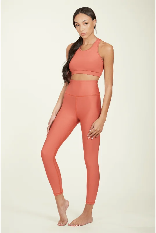 ALAMAE Women's Over-Time Recycled Poly High Waist Legging Fashionable Solid Color Tights ALAMAE Women's Over-Time Recycled Poly High Waist Legging Fashionable Solid Color Tights