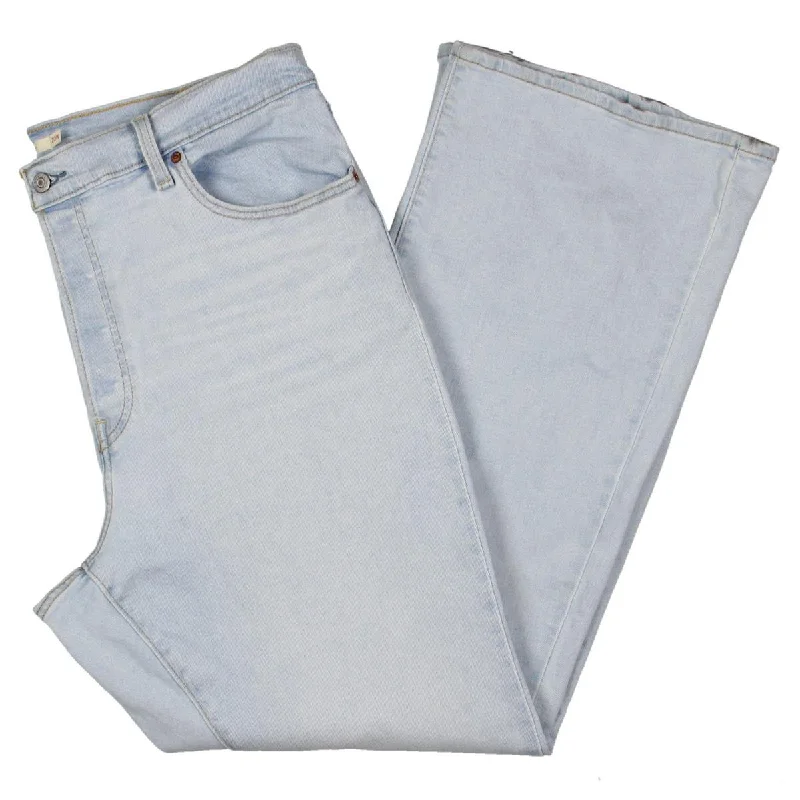 Levi Strauss & Co. Womens Plus Light Wash High Rise Bootcut Jeans Trendy Skinny Fit Jeans Levi Strauss & Co. Womens Plus Light Wash High Rise Bootcut Jeans Trendy Skinny Fit Jeans
