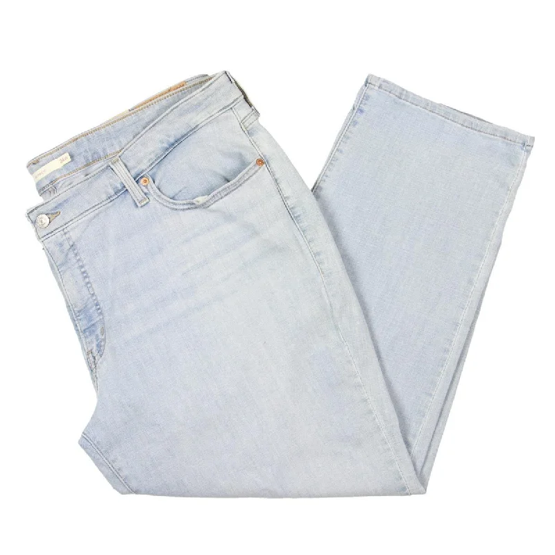 Levi's Womens Plus Slate Era Denim Tapered Leg Boyfriend Jeans Trendy Low-Rise Bootcut Jeans Levi's Womens Plus Slate Era Denim Tapered Leg Boyfriend Jeans Trendy Low-Rise Bootcut Jeans