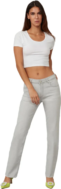 Jasper Mid Rise Straight Leg Jeans - Women's|-|Jean droits à taille mi-haute Jasper - Femme Casual Distressed Skinny Jeans Jasper Mid Rise Straight Leg Jeans - Women's|-|Jean droits à taille mi-haute Jasper - Femme Casual Distressed Skinny Jeans