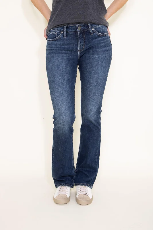 Silver Jeans Suki Mid Rise Slim Bootcut Jeans For Women | L93616SDK424 Comfortable Low-Rise Jeans Silver Jeans Suki Mid Rise Slim Bootcut Jeans For Women | L93616SDK424 Comfortable Low-Rise Jeans