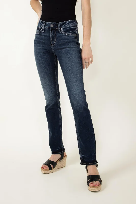 Silver Jeans Suki Mid Rise Straight Jeans for Women | L93413EDB359 Classic Button Fly Jeans Silver Jeans Suki Mid Rise Straight Jeans for Women | L93413EDB359 Classic Button Fly Jeans