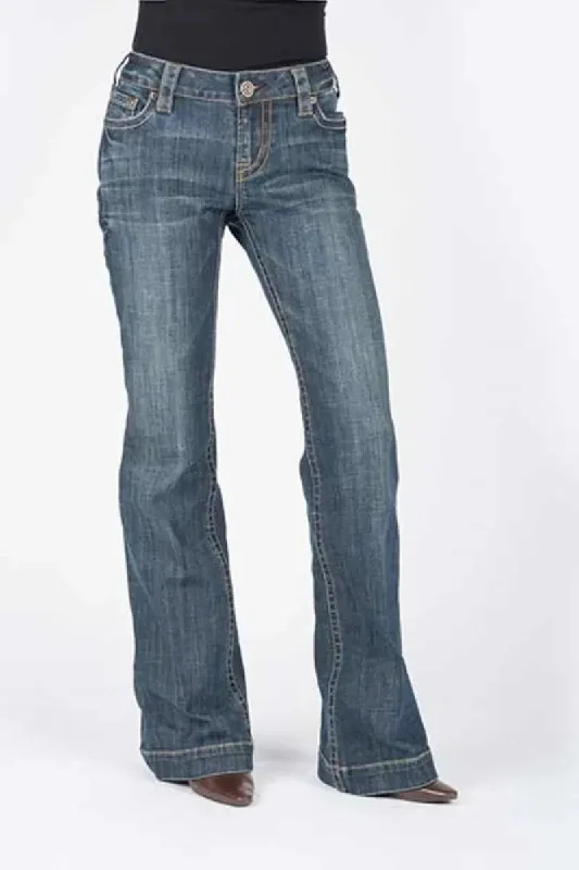 Stetson 214 City Trouser Jeans (Medium Wash) - Women's Jeans Stylish High-Waist Jeans Stetson 214 City Trouser Jeans (Medium Wash) - Women's Jeans Stylish High-Waist Jeans