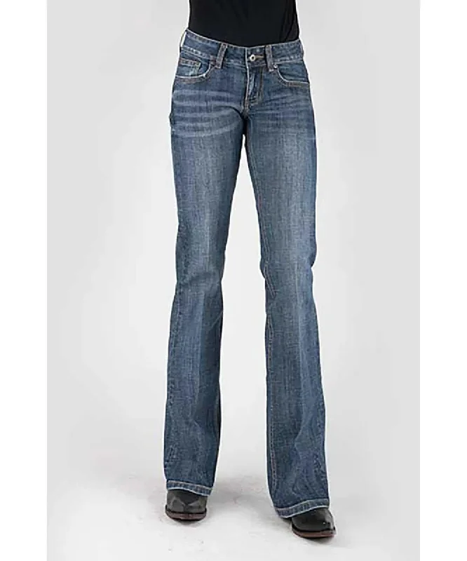Stetson 816 Classic Bootcut w/ Deco Back Pocket - Women's Jeans Chic Vintage-Inspired Denim Jeans Stetson 816 Classic Bootcut w/ Deco Back Pocket - Women's Jeans Chic Vintage-Inspired Denim Jeans