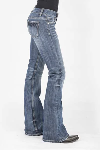 STETSON WOMEN'S 816 CLASSIC ARROW BOOTCUT JEANS 11-054-0816-1318 BU Comfortable Zip-Up Skinny Jeans STETSON WOMEN'S 816 CLASSIC ARROW BOOTCUT JEANS 11-054-0816-1318 BU Comfortable Zip-Up Skinny Jeans