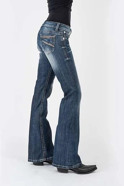Stetson Womens Blue Cotton Blend 816 Plain Back Jeans 11-054-0816-0385 BU Stylish Shredded Denim Jeans Stetson Womens Blue Cotton Blend 816 Plain Back Jeans 11-054-0816-0385 BU Stylish Shredded Denim Jeans