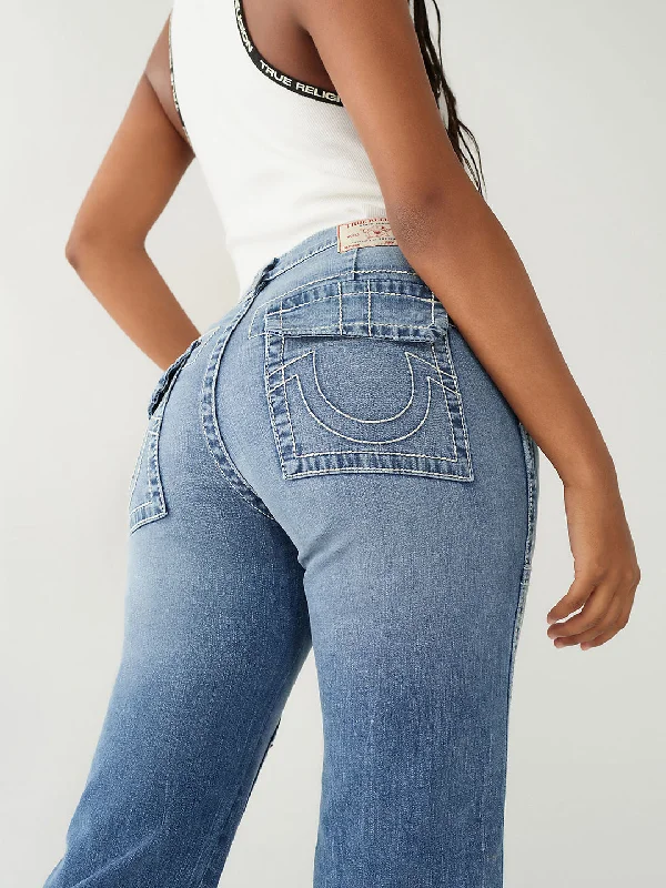 True Religion Womens Big T Sarah Straight Fit Blue High Rise Jeans Casual Light Wash Jeans True Religion Womens Big T Sarah Straight Fit Blue High Rise Jeans Casual Light Wash Jeans